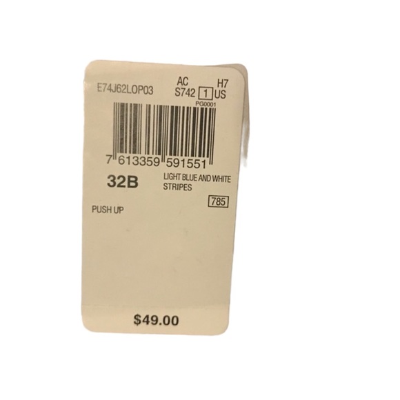 GUESS NWT Push Up Bikini Swim Top - Picture 5 of 6